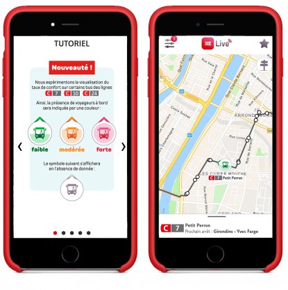 Appli TCL Live taux de charge